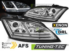 Load image into Gallery viewer, Fari Anteriori XENON LED DRL CHROME sequenziali per AUDI TT 8J 06-10 con AFS