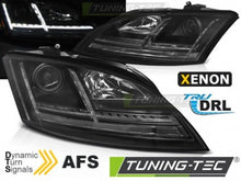 Carica l&#39;immagine nel visualizzatore di Gallery, Fari Anteriori XENON LED DRL Neri sequenziali per AUDI TT 8J 06-10 con AFS