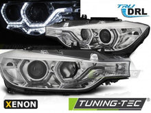 Load image into Gallery viewer, Fari Anteriori XENON ANGEL EYES LED DRL CHROME per BMW Serie 3 F30/F31 10.11 - 05.15