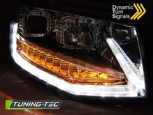 Load image into Gallery viewer, Fari Anteriori TUBE LIGHT DRL CHROME sequenziali per VW T6 15-19