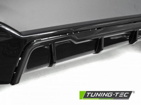 Paraurti Posteriore PERFORMANCE STYLE con Fori Sensori di Parcheggio Nero Lucido AP -O--O- per BMW Serie 3 G20 19-22