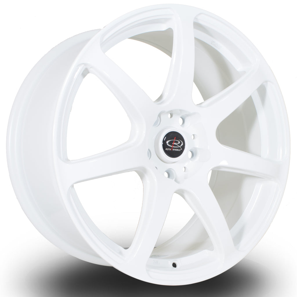 Cerchio in Lega Rota Pro R 18x8.5 5x114.3 ET30 White