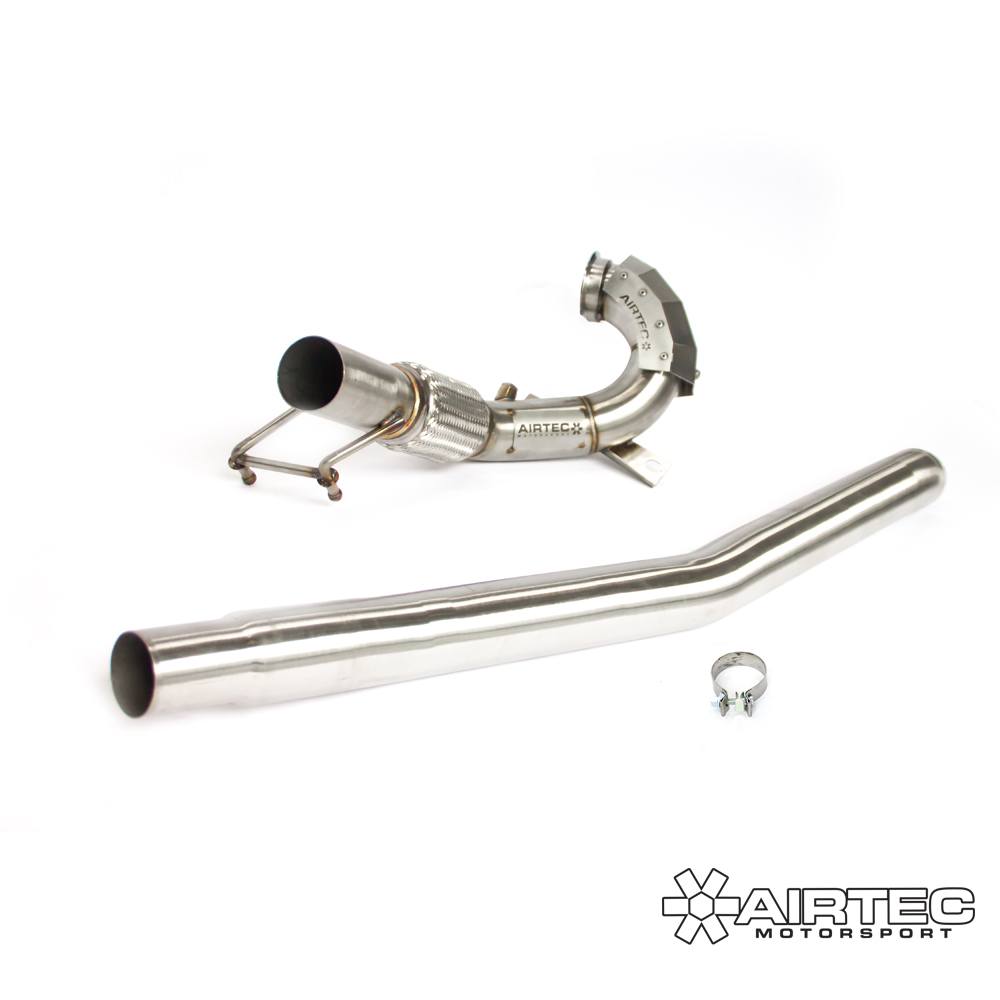 AIRTEC Motorsport De-Cat Downpipe & Centre Section per Golf R Mk7 & 7.5