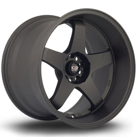 Cerchio in Lega Rota GTR-D 18x12 5x114.3 ET0 Flat Black