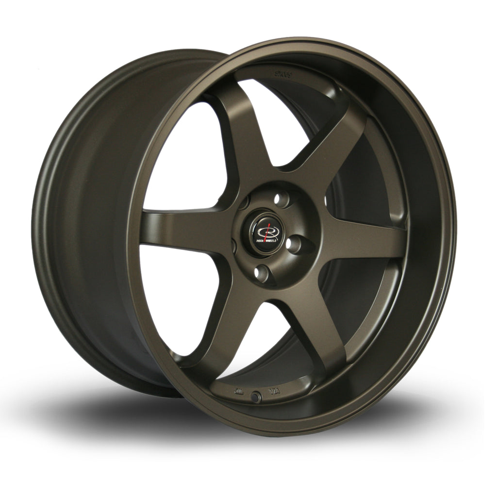 Cerchio in Lega Rota Grid 19x10.5 5x114.3 ET20 Bronze