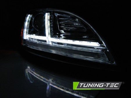 Fari Anteriori XENON LED DRL CHROME sequenziali per AUDI TT 8J 10-14 con AFS