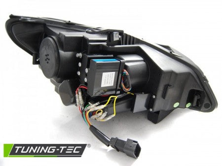 Fari Anteriori XENON LED DRL Neri AFS sequenziali per BMW Z4 E89 09-13