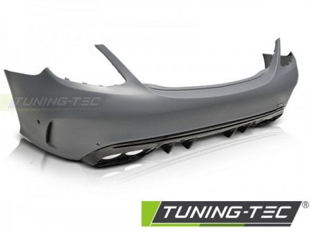 Spoiler Mercedes Classe C W205 Coupe 15-20 Look AMG Nero lucido