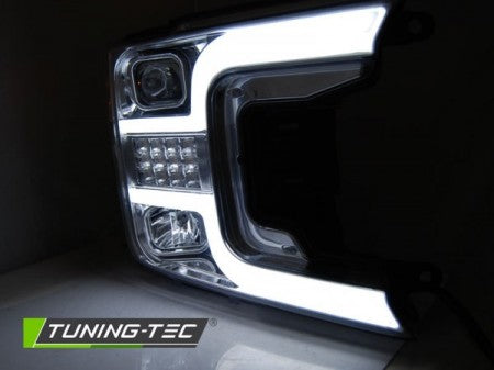 Fari Anteriori TUBE LIGHT CHROME per FORD F150 MK13 17-20