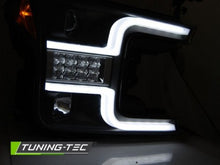 Carica l&#39;immagine nel visualizzatore di Gallery, Fari Anteriori TUBE LIGHT Neri per FORD F150 MK13 17-20