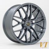 Cerchio in Lega Rota Faster 19x8.5 5x120 ET38 Gunmetal