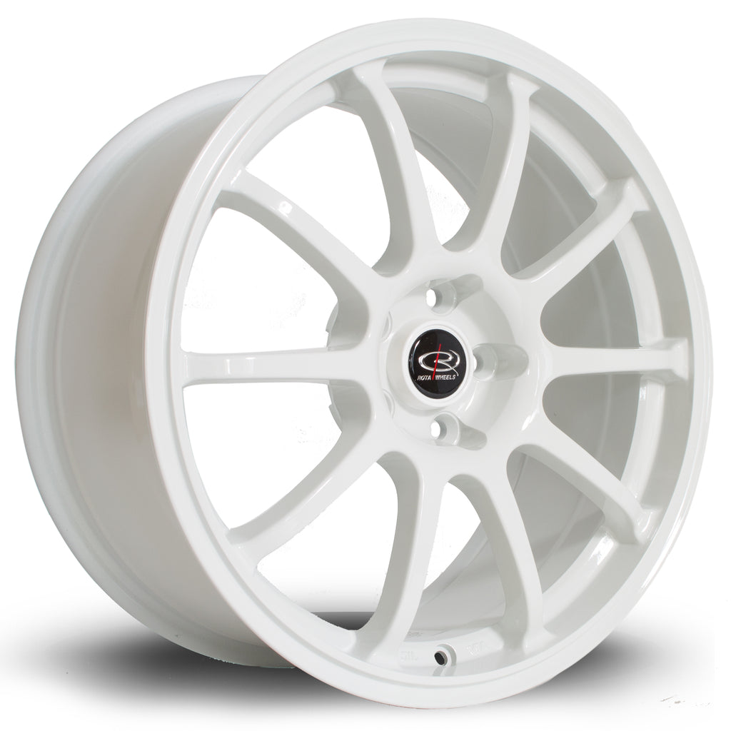 Cerchio in Lega Rota Force 17x7.5 5x114.3 ET45 White