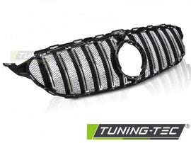 Griglia Sportiva Nera CHROME per MERCEDES Classe C W205 18-