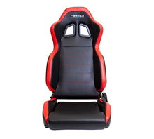 Load image into Gallery viewer, NRG Seats Adjust Pelle Black,Red DX e SX