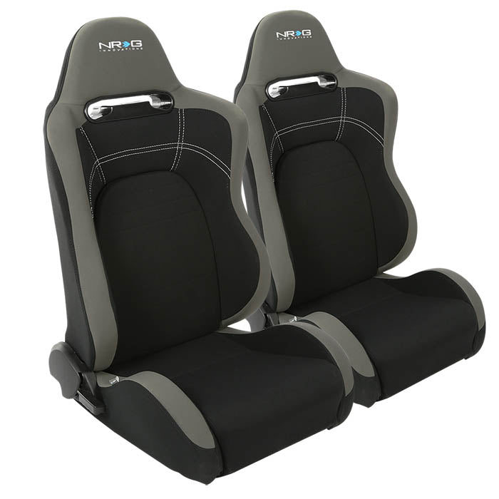 NRG Seats Adjust Fabric Black,Gray Evo DX e SX