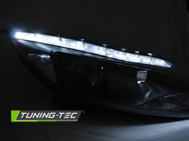 Fari Anteriori per FORD FOCUS MK3 11- 10.14 LED Neri