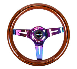 NRG Volante 0mm Wood Neo Chrome