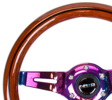 Load image into Gallery viewer, NRG Volante 0mm Wood Neo Chrome