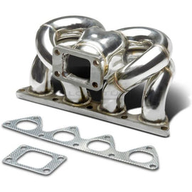 Collettori di Scarico per Turbo Ram Horn Acciaio Honda Civic EF ED EE EG EH EJ EK MB MC,CRX ED EE,Del Sol EH EG, Integra DC2 DC4 DB6 DB7 DB8 DB9