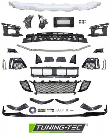 Paraurti Anteriore 340 PERFORMANCE con Fori Sensori di Parcheggio CARBON LOOK per BMW Serie 3 G20 G21 19-22