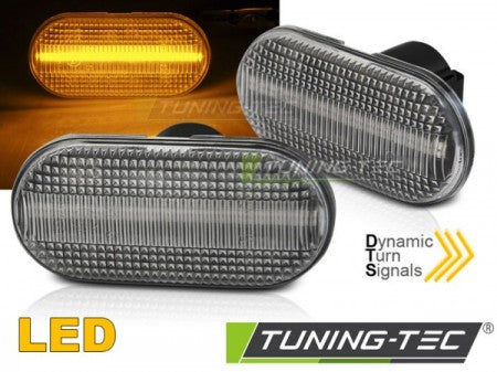 Frecce Parafanghi Bianchi LED sequenziali per RENAULT CLIO / MEGANE / SCENIC / TWINGO