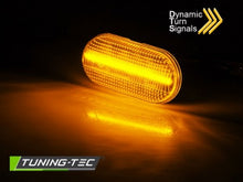 Carica l&#39;immagine nel visualizzatore di Gallery, Frecce Parafanghi Bianchi LED sequenziali per RENAULT CLIO / MEGANE / SCENIC / TWINGO