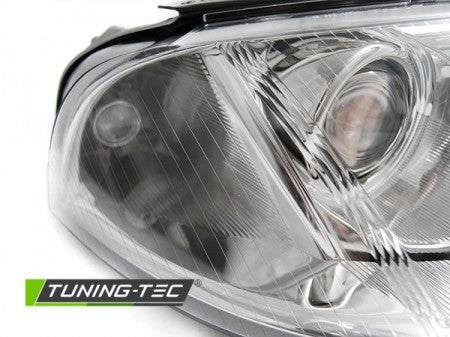 Fari Anteriori CHROME LEFT SIDE TYC per VW PASSAT 3BG B5 FL 00-05