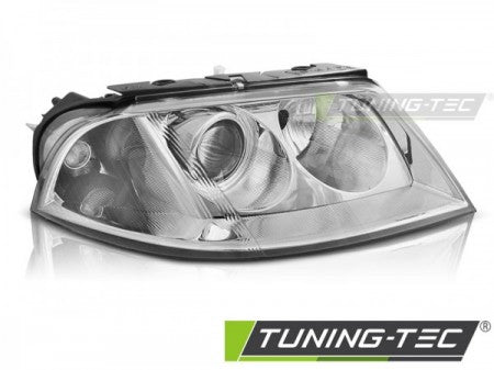 Fari Anteriori CHROME RIGHT SIDE TYC per VW PASSAT 3BG B5 FL 00-05