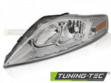 Fari Anteriori CHROME LEFT SIDE TYC per FORD MONDEO 07.07-11.10