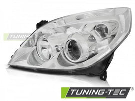Fari Anteriori CHROME LEFT SIDE TYC per OPEL VECTRA C 09.05-08