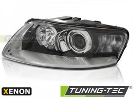 Fari Anteriori XENON CHROME LEFT TYC per AUDI A6 C6 04.04-08