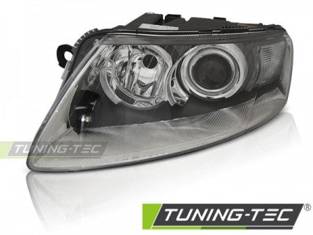 Fari Anteriori XENON CHROME LEFT TYC per AUDI A6 C6 04.04-08