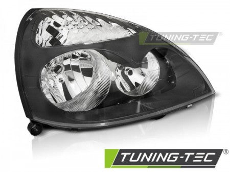 Fari Anteriori Neri RIGHT SIDE TYC per RENAULT CLIO MK2 06.01-09.05