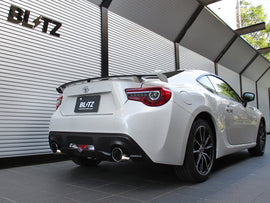 Blitz Nur Spec VS Sistema di Scarico Catback Doppi Finali di Scarico Toyota GT86 & Subaru BRZ