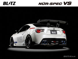 Blitz Nur Spec VSR Sistema di Scarico Catback Toyota GT86 TRD Bumper Only