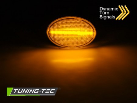 Frecce Parafanghi Bianchi LED sequenziali per OPEL ASTRA F / CORSA / TIGRA