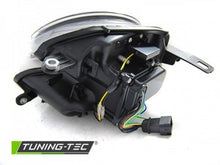 Carica l&#39;immagine nel visualizzatore di Gallery, Fari Anteriori TUBE LIGHT Neri LED HID per BMW MINI R56(COOPER) 06-14