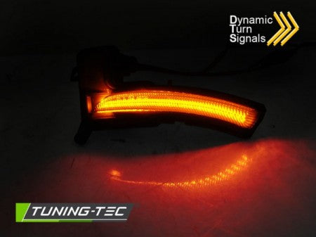 Frecce specchietto colore smoke a led sequenziali per RENAULT CLIO MK4 16-19