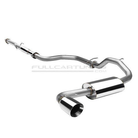 Sistema di Scarico Cat-back Doppia Uscita Tip 61mm Acciaio Honda Civic EF ED EE