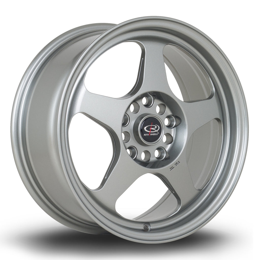 Cerchio in Lega Rota Slipstream 16x7 5x114.3 ET40 Steel Grey