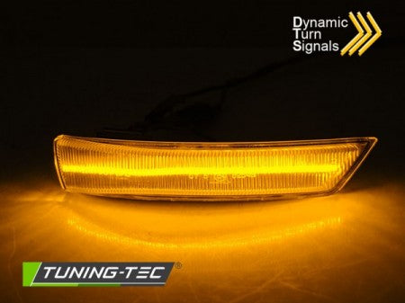 Frecce per FORD FOCUS MK2 MK3 08-17/ MONDEO MK4 10-14 sequenziali LED Bianchi