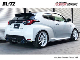 Blitz NUR Spec Custom Edition VSR Sistema di Scarico Catback Toyota Yaris GR
