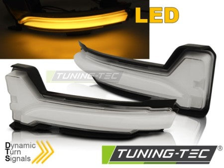 Frecce per FORD FOCUS MK4 18- sequenziali LED Bianchi