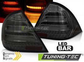 Fanali Posteriori per MERCEDES Classe C W203 SEDAN 04-07 SMOKE LED BAR