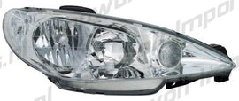 Peugeot 206 02+ + GTi 99+ Fari Anteriori Trasparenti