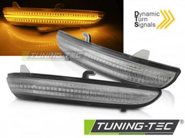 Frecce Parafanghi IN THE MIRROR Bianchi LED sequenziali per PEUGEOT 208 / 2008 / CITROEN C3