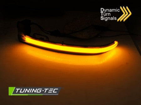 Frecce specchietto colore smoke a led sequenziali per PEUGEOT 308 13-