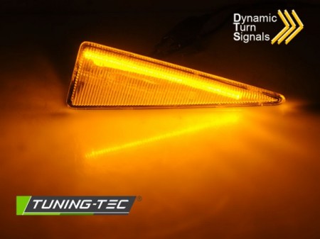 Frecce Parafanghi Bianchi LED sequenziali per RENAULT MEGANE MK2/ SCENIC