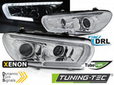 Fari Anteriori Xenon TUBE sequenziali LED CHROME per VW SCIROCCO 08-04.14
