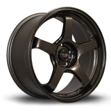 Cerchio in Lega Rota RT5 18x8.5 5x114.3 ET30 Gunmetal